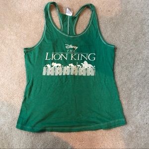 Green Lion King Tank Top